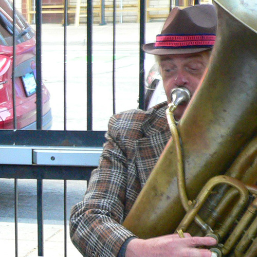 It's not a party without a tuba!